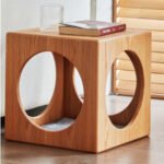 Multi-functional Wooden Cat Cube Bed Cat Furniture