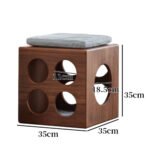 Multi-functional Wooden Cat Cube Bed Cat Furniture