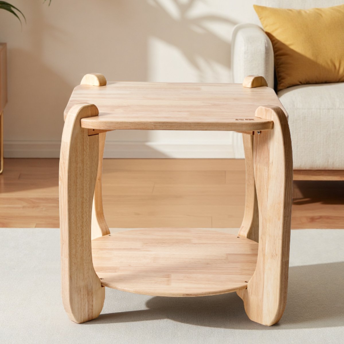 Wooden Cat End Table Cat Bed Human-cat Shared Funiture